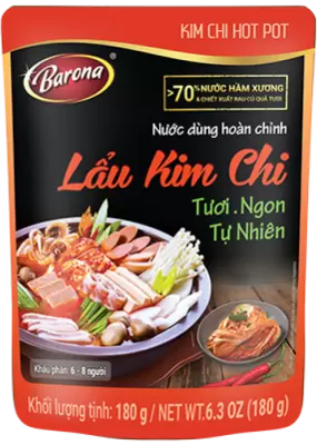 Nước Dùng Hoàn Chỉnh Barona - Lẩu Kim Chi