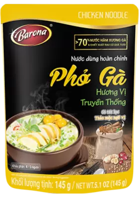 Nước Dùng Hoàn Chỉnh Barona - Phở Gà
