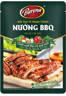 Xốt Gia Vị Hoàn Chỉnh Barona - Nướng Bbq