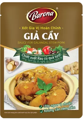 Xốt Gia Vị Hoàn Chỉnh Barona - Giả Cầy