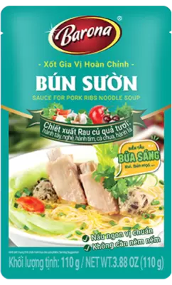 Xốt Gia Vị Hoàn Chỉnh Barona - Bún Sườn