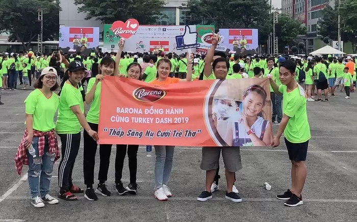 Barona đồng hành cùng Turkey Dash 2019 – Thắp sáng nụ cười trẻ thơ