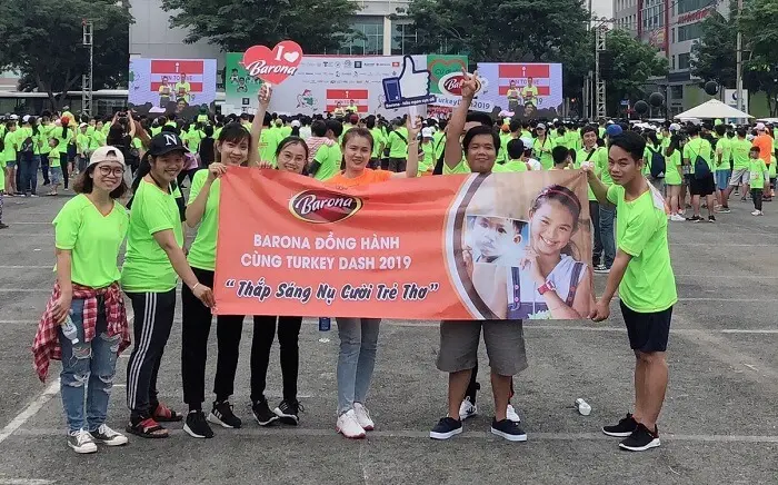 Barona đồng hành cùng Turkey Dash 2019  – Thắp sáng nụ cười trẻ thơ