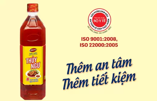 Nước chấm Thủy Ngư giải pháp an toàn, tiết kiệm